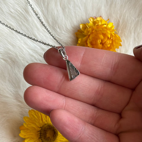 Ravenstone Crystals Moldavite Necklace "Colleen"