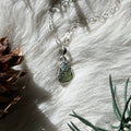 Ravenstone Crystals Moldavite Necklace "Elaine"