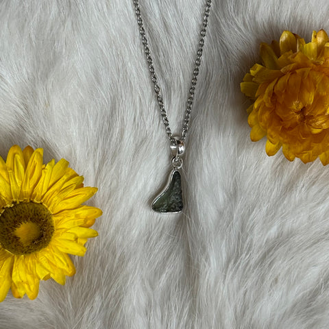 Ravenstone Crystals Moldavite Necklace "Eleni"