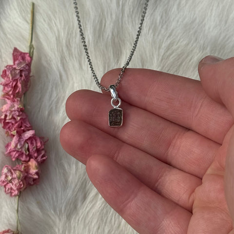 Ravenstone Crystals Moldavite Necklace "Gillian"