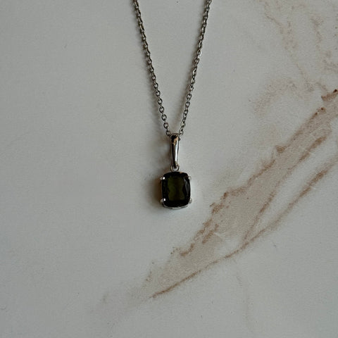 Ravenstone Crystals Moldavite Necklace "Hayden"