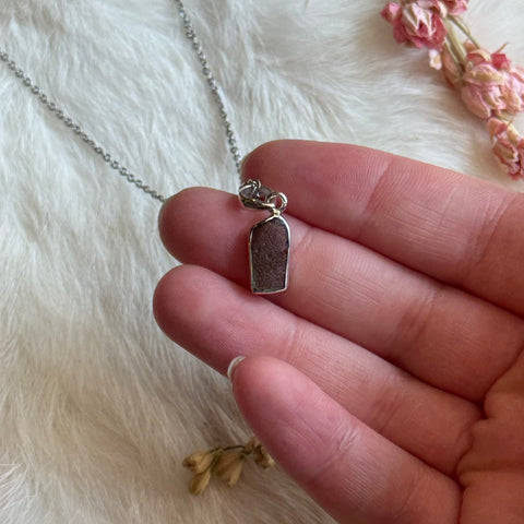Ravenstone Crystals Moldavite Necklace "Helia"