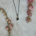Ravenstone Crystals Moldavite Necklace "Ivy"