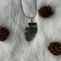 Ravenstone Crystals Moldavite Necklace "Jenny"