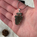 Ravenstone Crystals Moldavite Necklace "Jenny"