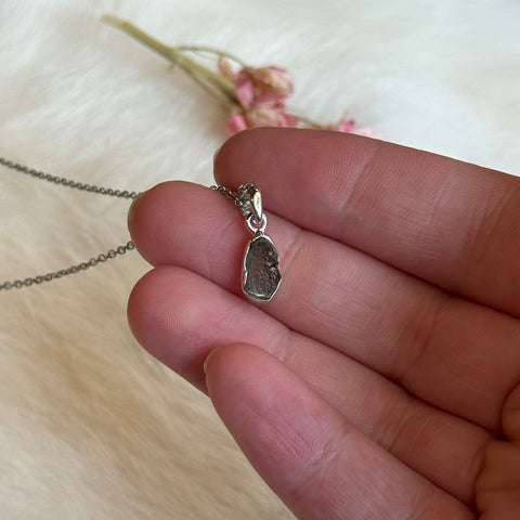 Ravenstone Crystals Moldavite Necklace "Jude"