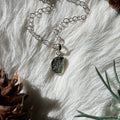 Ravenstone Crystals Moldavite Necklace "Linda"