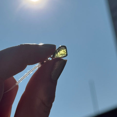 Ravenstone Crystals Moldavite Necklace "Mary"