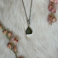 Ravenstone Crystals Moldavite Necklace "Shannon"