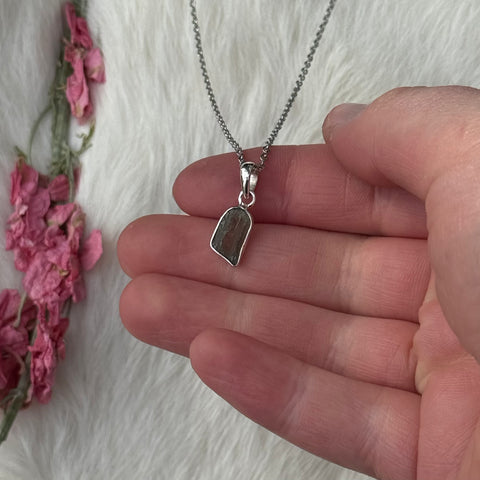 Ravenstone Crystals Moldavite Necklace "Stacy"