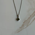 Ravenstone Crystals Moldavite Necklace "Stephanie"