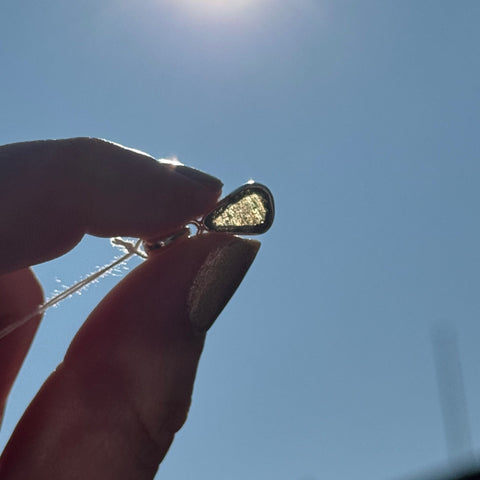 Ravenstone Crystals Moldavite Necklace "Tommi"