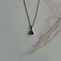 Ravenstone Crystals Moldavite Necklace "Tris"
