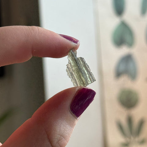 Ravenstone Crystals Moldavite "Ruthie"