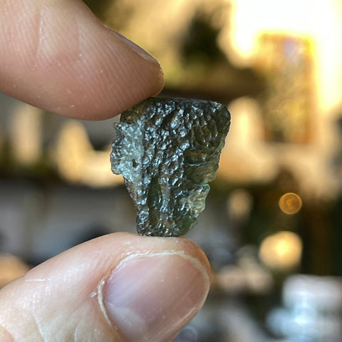 Ravenstone Crystals Moldavite "Sandra"