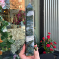 Ravenstone Crystals Moss Agate "Angie"