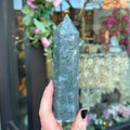 Ravenstone Crystals Moss Agate "Chandler"