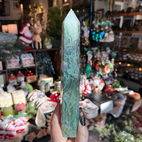 Ravenstone Crystals Moss Agate "Jessica"