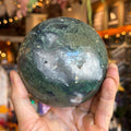 Ravenstone Crystals Moss Agate "Willow"