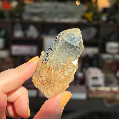 Ravenstone Crystals Natural Citrine "Abacus"