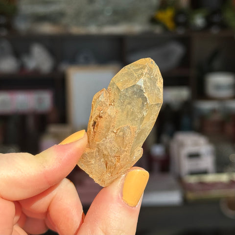 Ravenstone Crystals Natural Citrine "Violet"