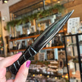 Ravenstone Crystals Obsidian Dagger "Allie"