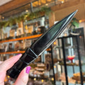 Ravenstone Crystals Obsidian Dagger "Barbara"
