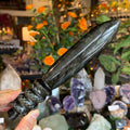 Ravenstone Crystals Obsidian Dagger "Ethan"