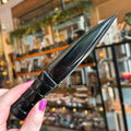 Ravenstone Crystals Obsidian Dagger "Jake"