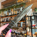 Ravenstone Crystals Obsidian Dagger "Roscoe"