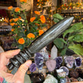 Ravenstone Crystals Obsidian Dagger "Wayne"
