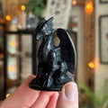 Ravenstone Crystals Obsidian Dragon "Angelica"