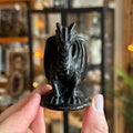 Ravenstone Crystals Obsidian Dragon "Sophie"