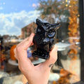 Ravenstone Crystals Obsidian Owl "Kara"