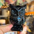 Ravenstone Crystals Obsidian Owl "Willa"