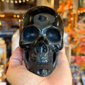 Ravenstone Crystals Obsidian Skull "Elizabeth"