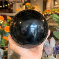 Ravenstone Crystals Obsidian Sphere "Hercules"