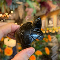 Ravenstone Crystals Obsidian Turtle "Peanut"