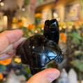 Ravenstone Crystals Obsidian Turtle "Shelldon"