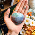 Ravenstone Crystals Ocean Jasper Heart "Holden"