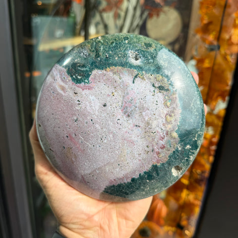 Ravenstone Crystals Ocean Jasper UFO "Lorelei"
