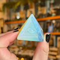 Ravenstone Crystals Opalite Pyramid | Eye of Providence