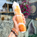 Ravenstone Crystals Orange Calcite "Bridget"