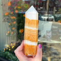 Ravenstone Crystals Orange Calcite "Cindy"