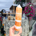 Ravenstone Crystals Orange Calcite "Doreen"