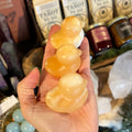 Ravenstone Crystals Orange Calcite Duck