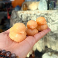 Ravenstone Crystals Orange Calcite Duck