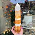 Ravenstone Crystals Orange Calcite "Emerson"