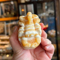 Ravenstone Crystals Orange Calcite Scorpion "Nate"