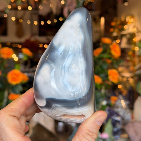 Ravenstone Crystals Orca Agate "Francis"